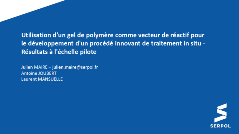 PDG gel polymere SERPOL