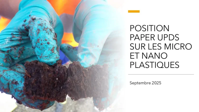 Position paper UPDS sur les Micro et nano